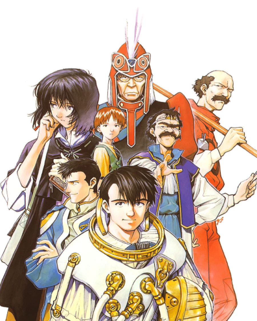 Cover image for Royal Space Force: The Wings of Honnêamise (Ouritsu Uchuugun: Honneamise no Tsubasa; 王立宇宙軍 オネアミスの翼; Wing of Royal Space Troop Honneamise; Star Quest; Le ali di Honneamise)