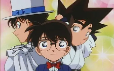 Cover image for Case Closed: Conan vs. Kid vs. Yaiba (Detetive Conan: Conan contra Kid contra Yaiba; Детектив Конан: Конан против Кид против Яйба; Thám tử Conan: Conan đấu Kid đấu Yaiba; Detektif Conan: Conan vs Kid vs Yaiba; Detective Conan: Conan contra Kid contra Yaiba; Meitantei Conan: Conan VS KID VS Yaiba; Meitantei Conan: Conan VS KID VS YAIBA; 名探偵コナン: Conan VS KID VS YAIBA; Detective Conan: Conan VS KID VS Yaiba)