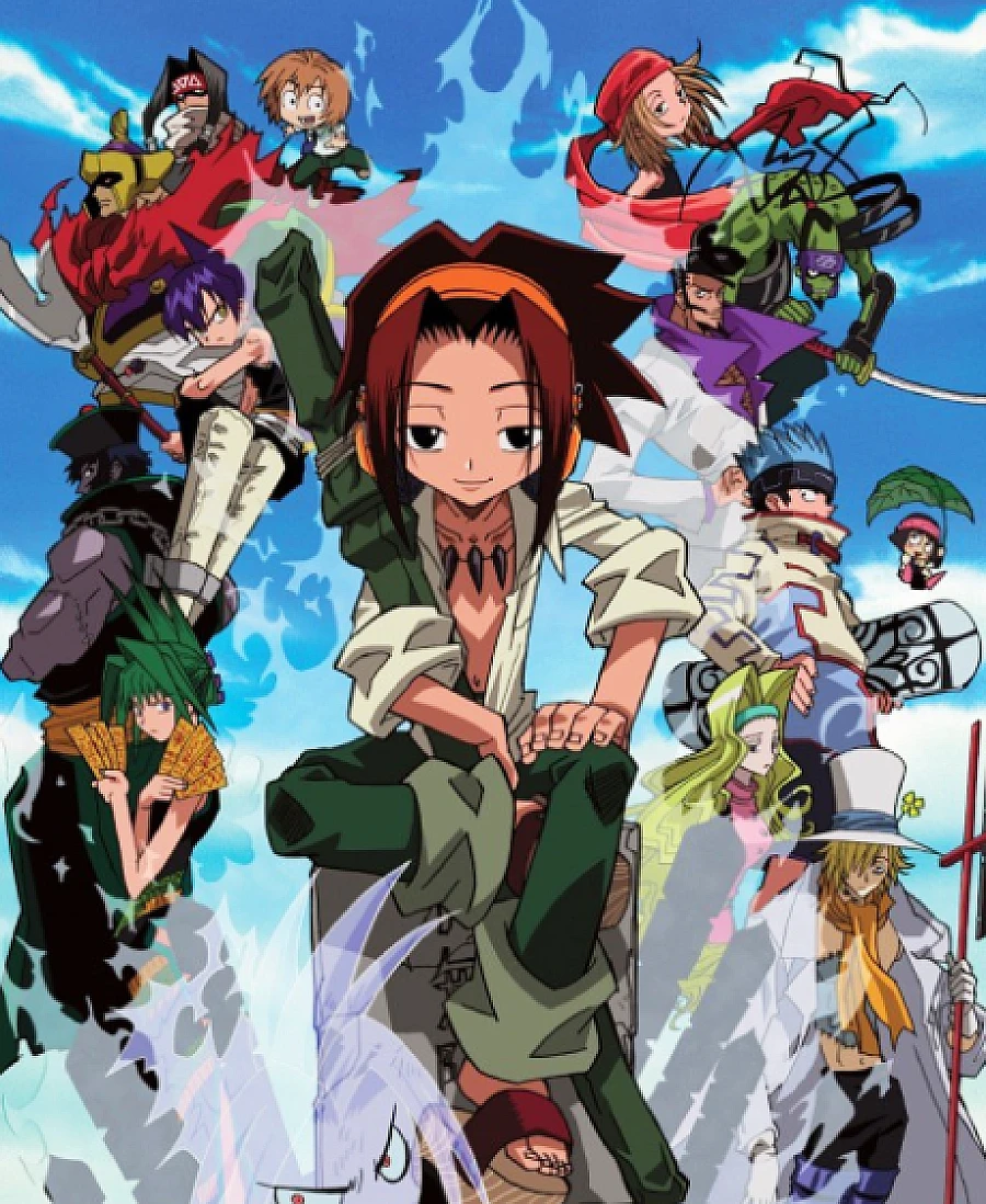 Cover image for Shaman King (シャーマンキング; Król szamanów; שאמן קינג; Σαμάνος Πρίγκιπας)