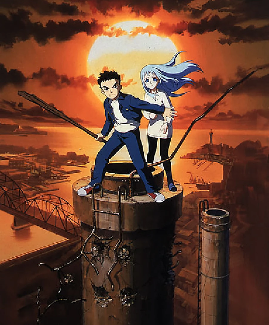 Cover image for Shu and Lala-Ru (Ima, Soko ni Iru Boku; 今、そこにいる僕; L'Autre Monde; الآن ، وبعد ذلك ، هنا وهناك; 此时此刻的我; 超時空幻境)
