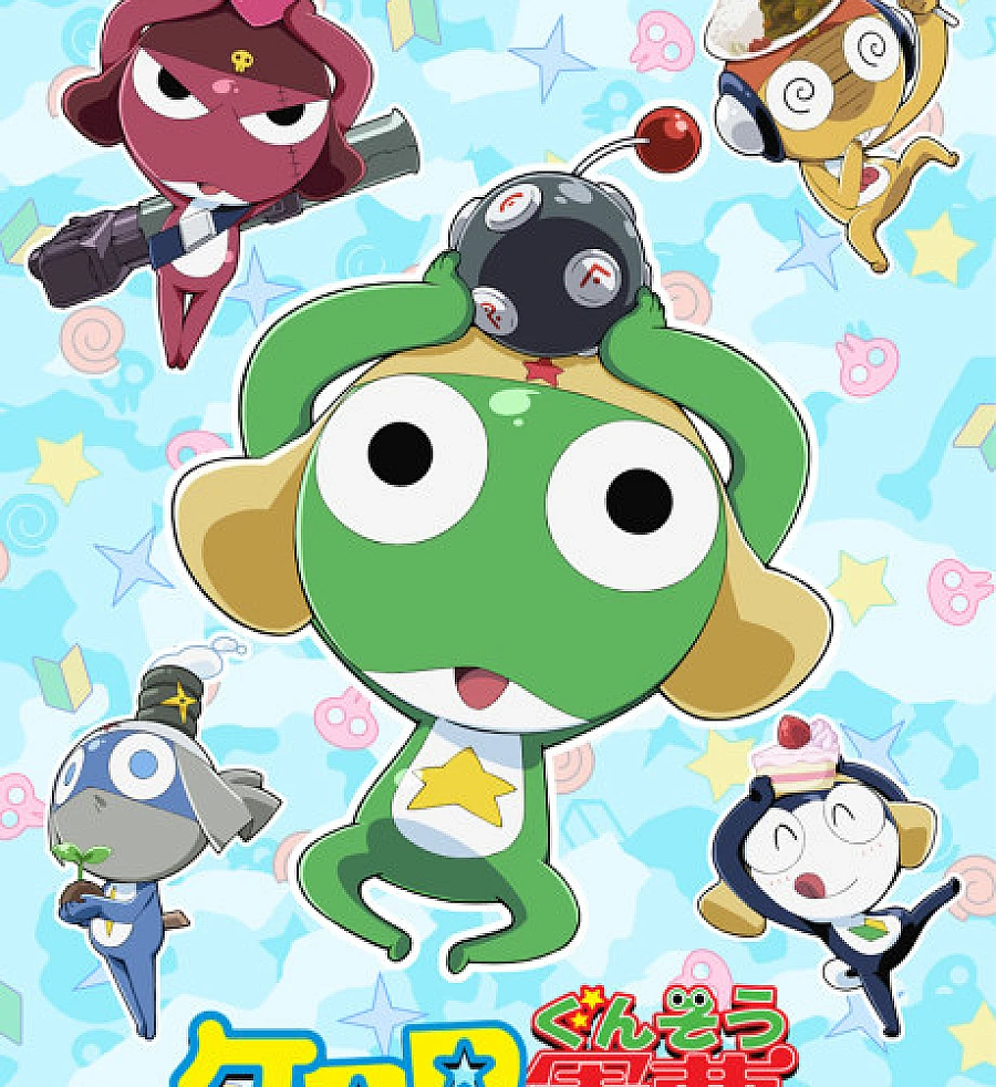 Cover image for Sgt. Frog (Keroro Gunsou; ケロロ軍曹; Sergeant Frog; Sargento Keroro)