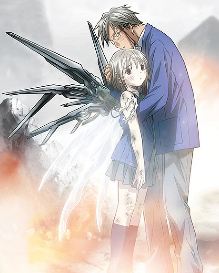 Cover image for She, The Ultimate Weapon (Saishuu Heiki Kanojo; 最終兵器彼女; Saikano; Saishuu Heiki Kanojo: The Last Love Song on This Little Planet)