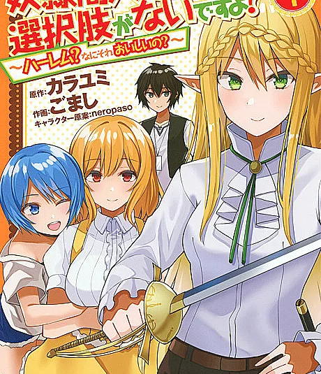Cover image for Dorei Shounin shika Sentakushi ga nai desu yo?: Harem? Nani sore oishii no? (Não Há Outra Escolha Além de Ser um Comerciante de Escravos? ~Harém? O que é isso, é gostoso?~; Нет другого выбора, кроме как стать торговцем рабами? ~Гарем? Что это, его едят?~; Không Có Lựa Chọn Nào Khác Ngoài Làm Thương Nhân Nô Lệ Sao? ~Harem? Cái đó ăn ngon không?~; Tidak Ada Pilihan Selain Menjadi Pedagang Budak? ~Harem? Apa itu, enak dimakan?~; ¿No hay otra opción que ser un comerciante de esclavos? ~¿Harem? ¿Qué es eso, sabe bien?~; 奴隷商人しか選択肢がないですよ？～ハーレム？なにそれおいしいの？～; There Is No Choice but to Be the Slave Merchants?)
