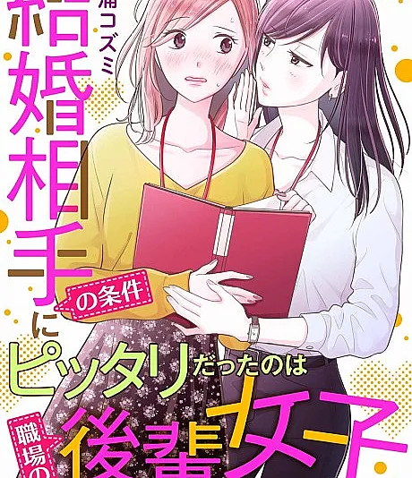Cover image for Mr. Right Turned Out To Be A Younger Woman!? (Kekkon Aite no Jouken ni Pittari datta no wa Shokuba no Kouhai Joshi deshita.; 結婚相手の条件にピッタリだったのは職場の後輩女子でした。; The Marriage Partner of My Dreams Turned Out To Be… My Female Junior at Work?!)