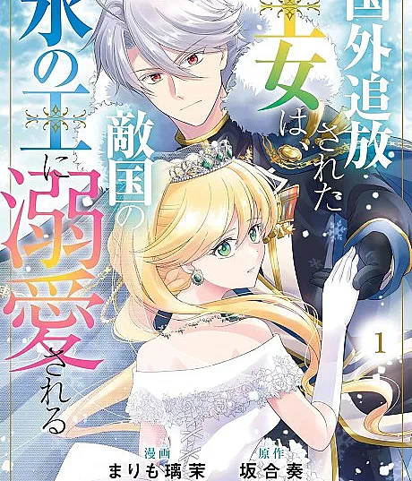 Cover image for Kokugai Tsuihou sareta Oujo wa, Tekikoku no Koori no Ou ni Dekiai sareru (A princesa exilada é amada pelo Rei de Gelo do país inimigo; Изгнанная принцесса любима Ледяным королём вражеской страны; Công chúa bị lưu đày được Vua Băng của địch quốc sủng ái; Putri yang Diusir dari Negerinya Dicintai oleh Raja Es dari Negara Musuh; La princesa exiliada es amada por el Rey de Hielo del país enemigo; 国外追放された王女は、敵国の氷の王に溺愛される)