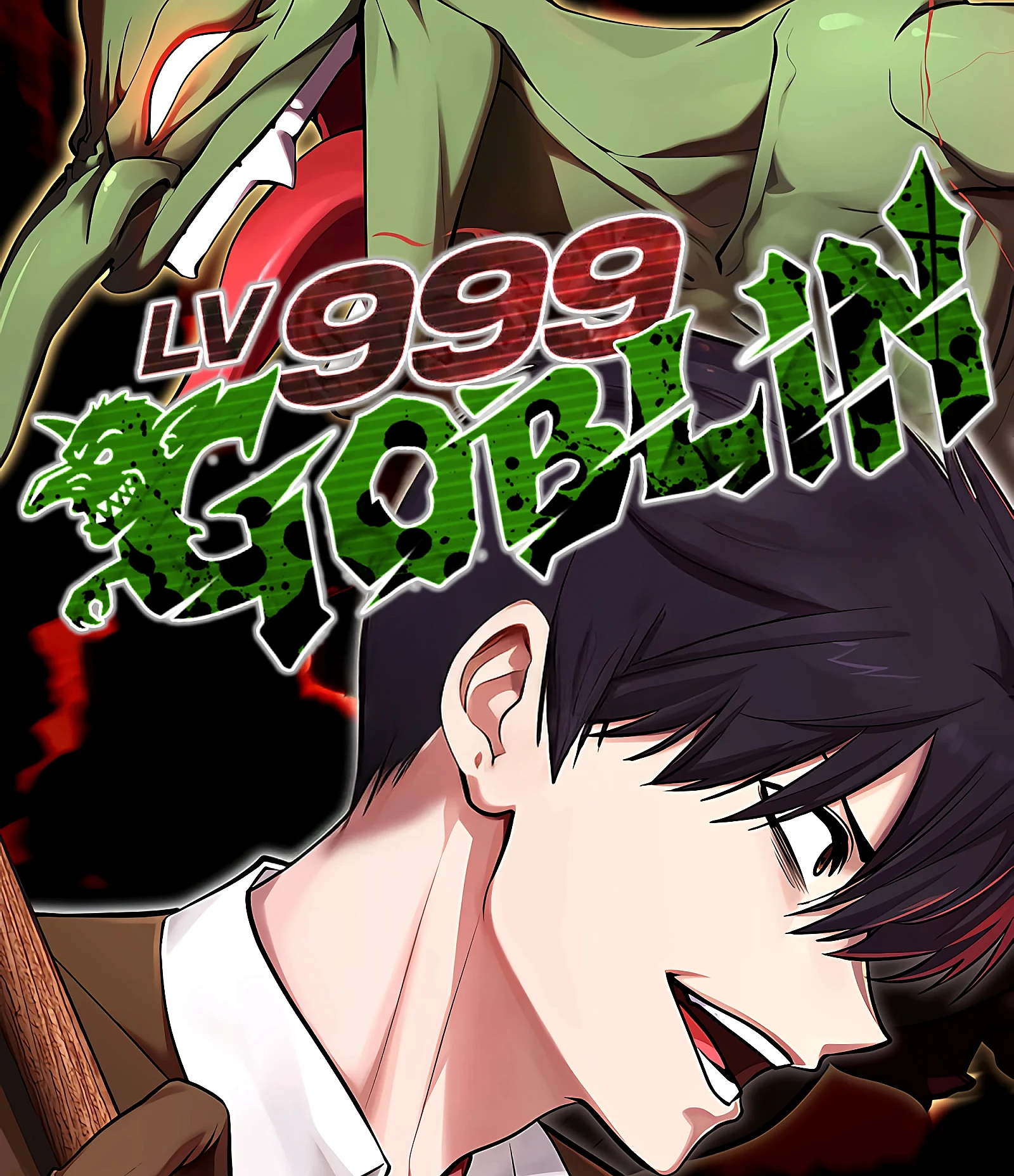 Cover image for Level 999 Goblin (레벨999 고블린; Lv999哥布林; ก็อบลินเลเวล 999; Lv.999ゴブリンの召喚師になった; Lv.999 哥布林)