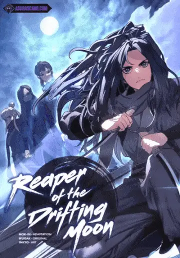 Cover image for Reaper of the Drifting Moon (Tử Thần Phiêu Nguyệt; La Faucheuse de la lune errante; Ceifador da Lua Cheia; Death God of the Drifting Moon; Sasinpyowol)