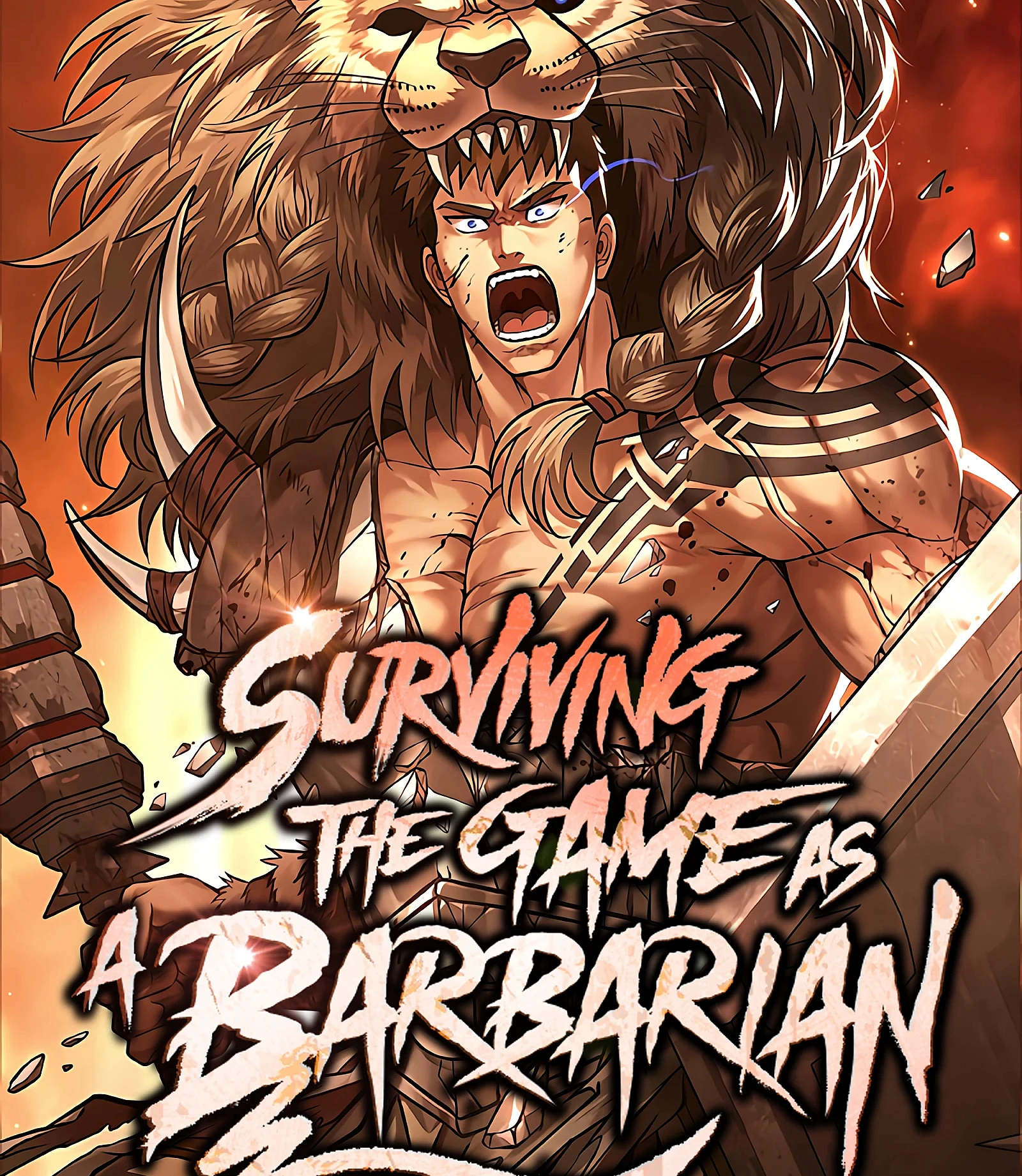 Cover image for Surviving The Game as a Barbarian (變成蠻族！遊戲生存戰; 게임 속 바바리안으로 살아남기; 化身野蛮人在异界生存; 転生したらバーバリアンになった; เอาชีวิตรอดในเกมฉบับคนเถื่อน)