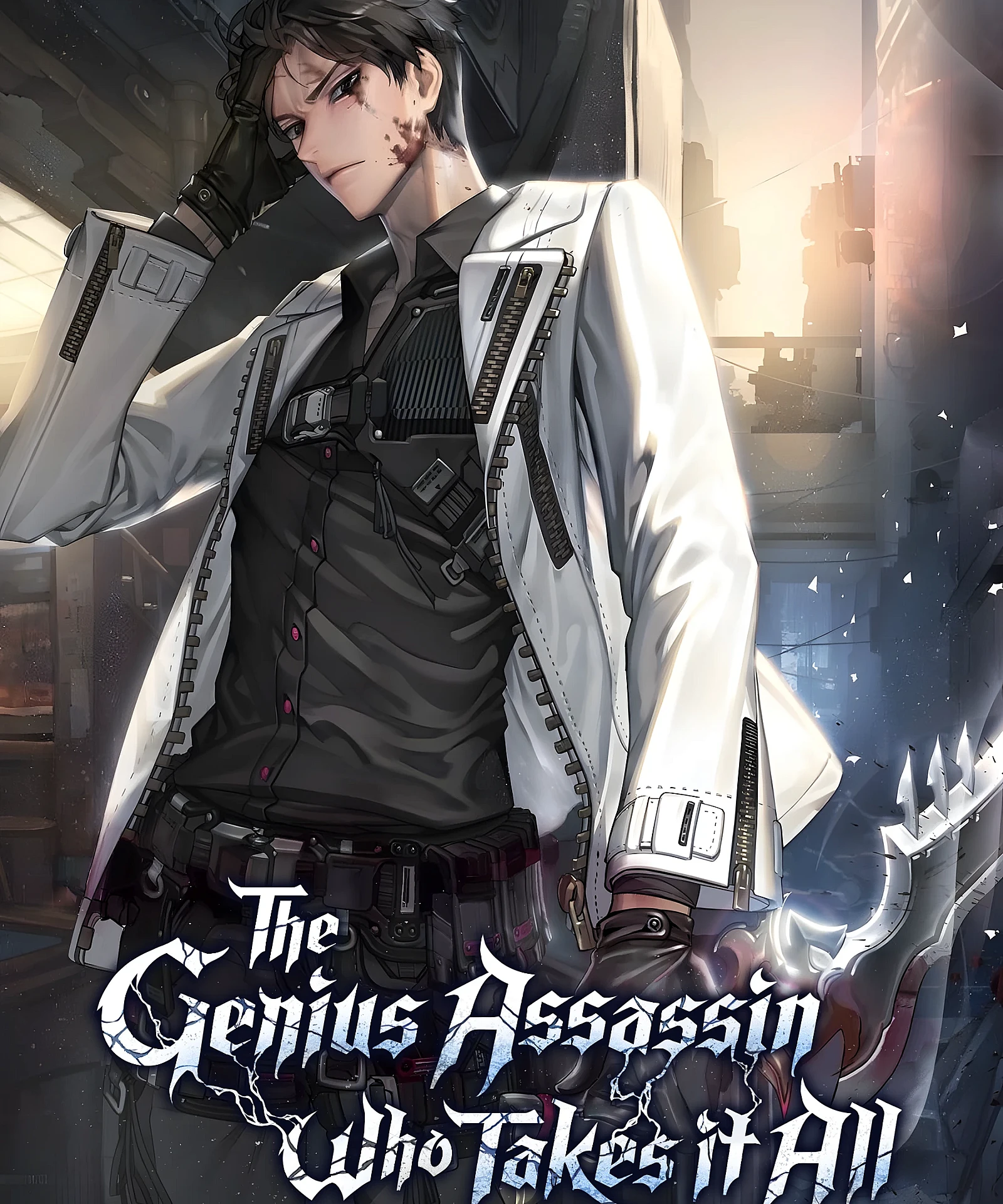 Cover image for The Genius Assassin Who Takes it All (全靠自己的暗杀天才; The Genius Assassin Who Eats All By Himself; The Genius Assassin Who Eats Everything; 혼자 다 해 먹는 천재 암살자; 悪役作家はチート暗殺者)