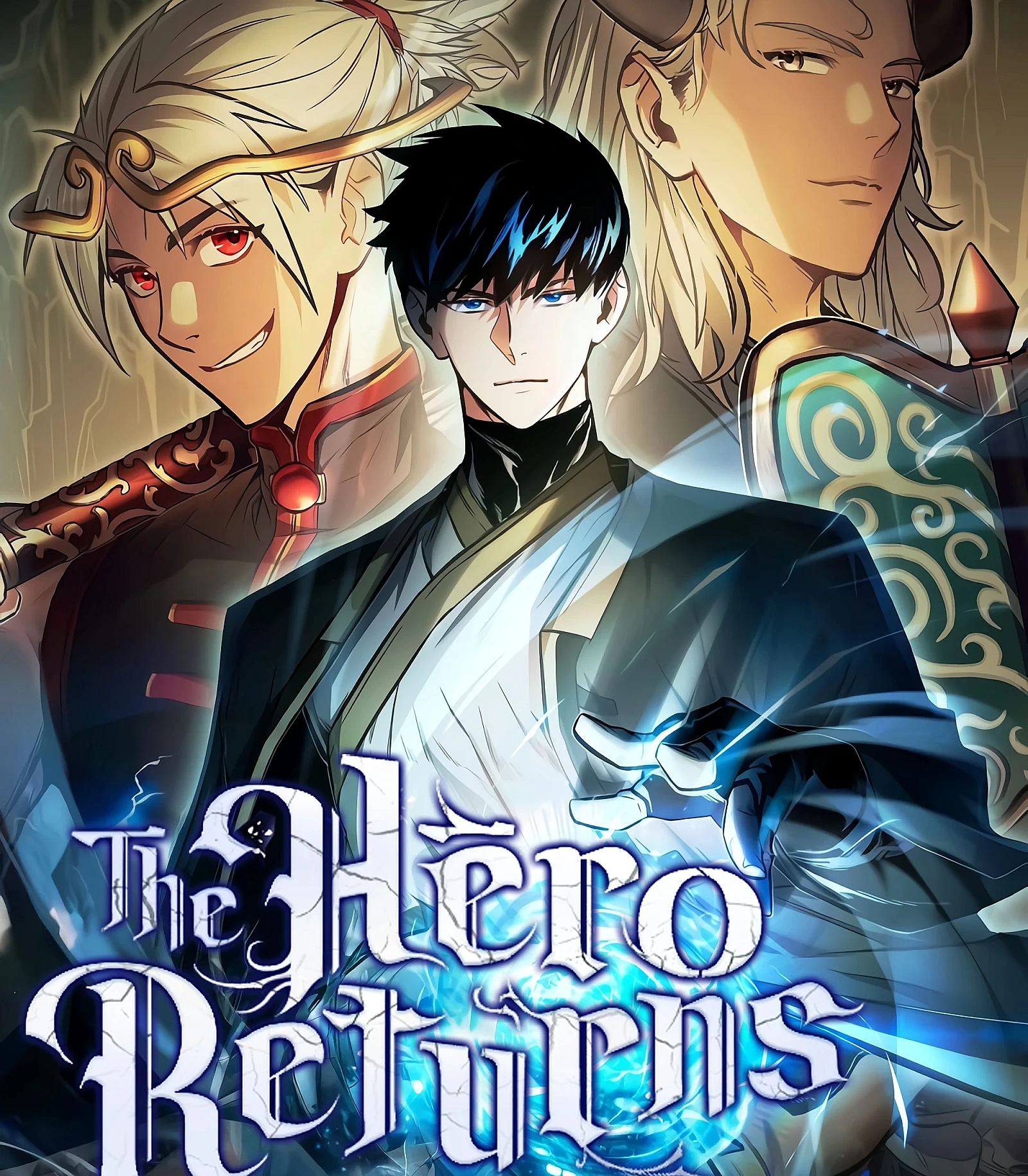 Cover image for The Hero Returns (Yeongung, Hoegwihada; El héroe regresa; 英雄归来; 英雄、回帰する; 英雄回帰する)
