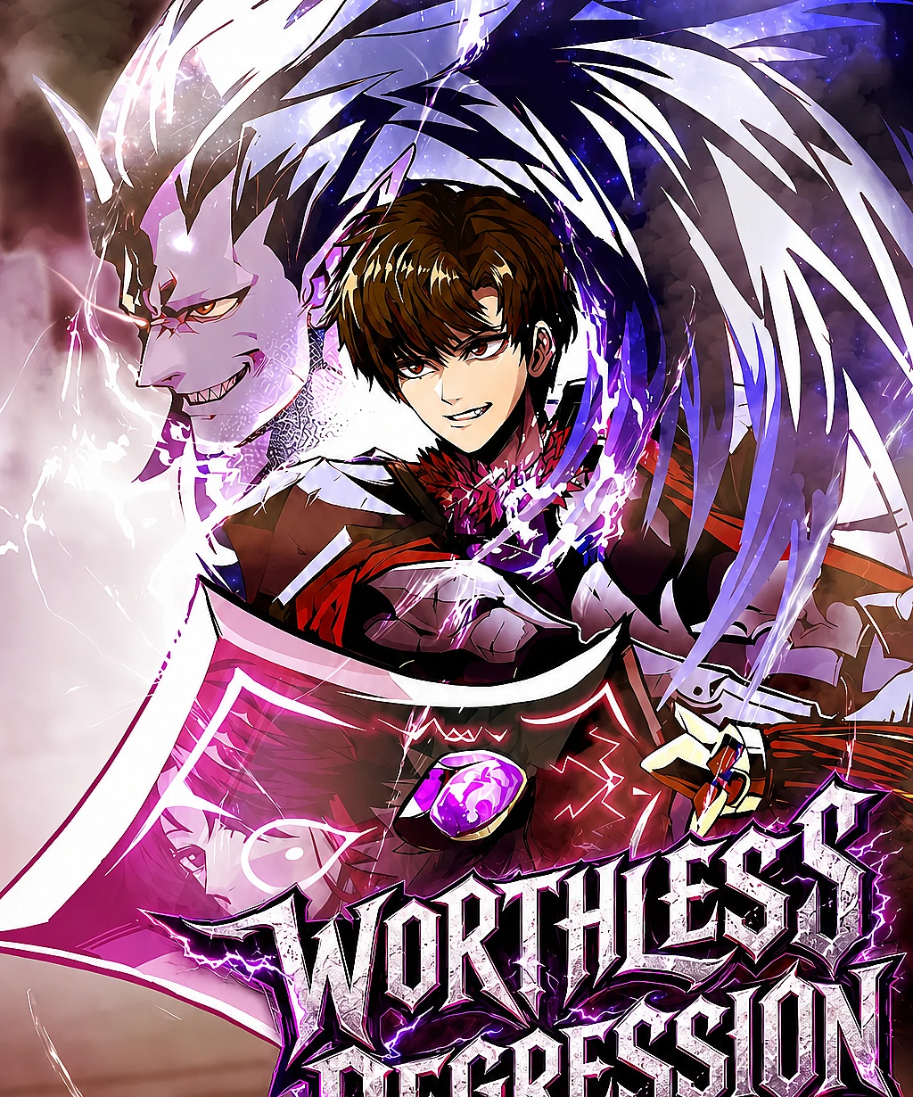 Cover image for Worthless Regression (Returning With Absolutely Nothing, 쥐뿔도 없는 회귀, Jwibbuldo Eobsneun Hoegwi; Possibility-less Regression; Regression Without Possibility; Useless Regression; Ganeungseong Eopneun Hoegwi)
