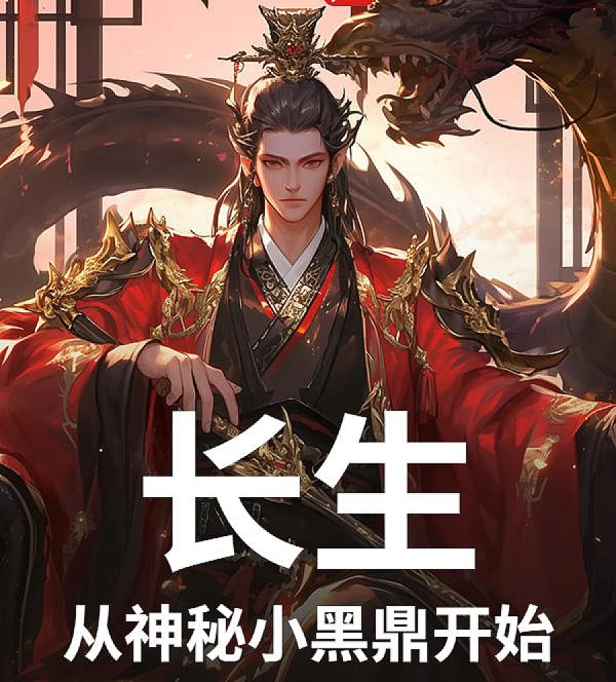 Cover image for Immortality: Starting from the Mysterious Little Black Cauldron (长生：从神秘小黑鼎开始)