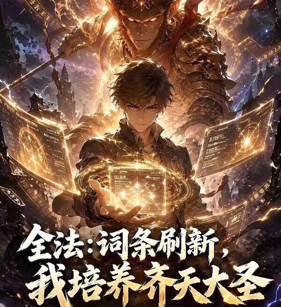 Cover image for Versatile Mage: Gacha Entries, I Cultivate the Monkey King (Mago Versátil: Sorteios de Entrada, Eu Treino o Rei Macaco; Всесторонний Маг: Гача-записи, я воспитываю Царя Обезьян; Pháp Sư Toàn Năng: Rút Thẻ Từ Khóa, Ta Bồi Dưỡng Tề Thiên Đại Thánh; Penyihir Serba Bisa: Undian Entri, Aku Melatih Raja Kera; Mago Versátil: Entradas de Gacha, Entreno al Rey Mono; Quanfa: Citiao Chouka, Wo Peiyang Qitian Dasheng; 全法：词条抽卡，我培养齐天大圣)