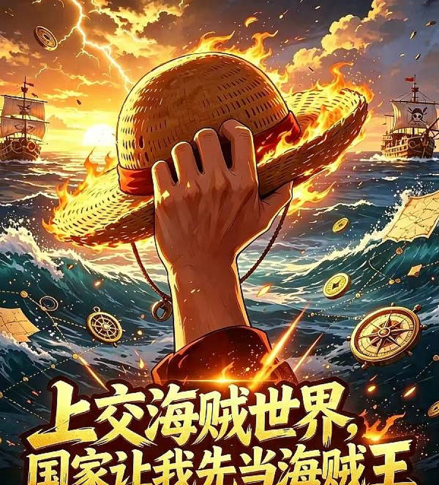 Hand over to One Piece World, the country lets me become the Pirate King first