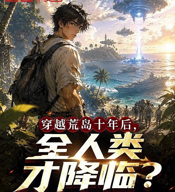 Cover image for Ten Years Alone on a Desert Island, Then Humanity Arrives? (Dez anos em uma ilha deserta, e só agora a humanidade chega?; Десять лет на необитаемом острове, и только теперь прибыло человечество?; Mười năm trên đảo hoang, nhân loại mới đến sao?; Sepuluh Tahun di Pulau Terpencil, Baru Sekarang Umat Manusia Tiba?; Diez años en una isla desierta, ¿y ahora llega la humanidad?; Chuānyuè Huāngdǎo Shí Nián Hòu, Quán Rénlèi Cái Jiànglín?; 穿越荒岛十年后，全人类才降临？)