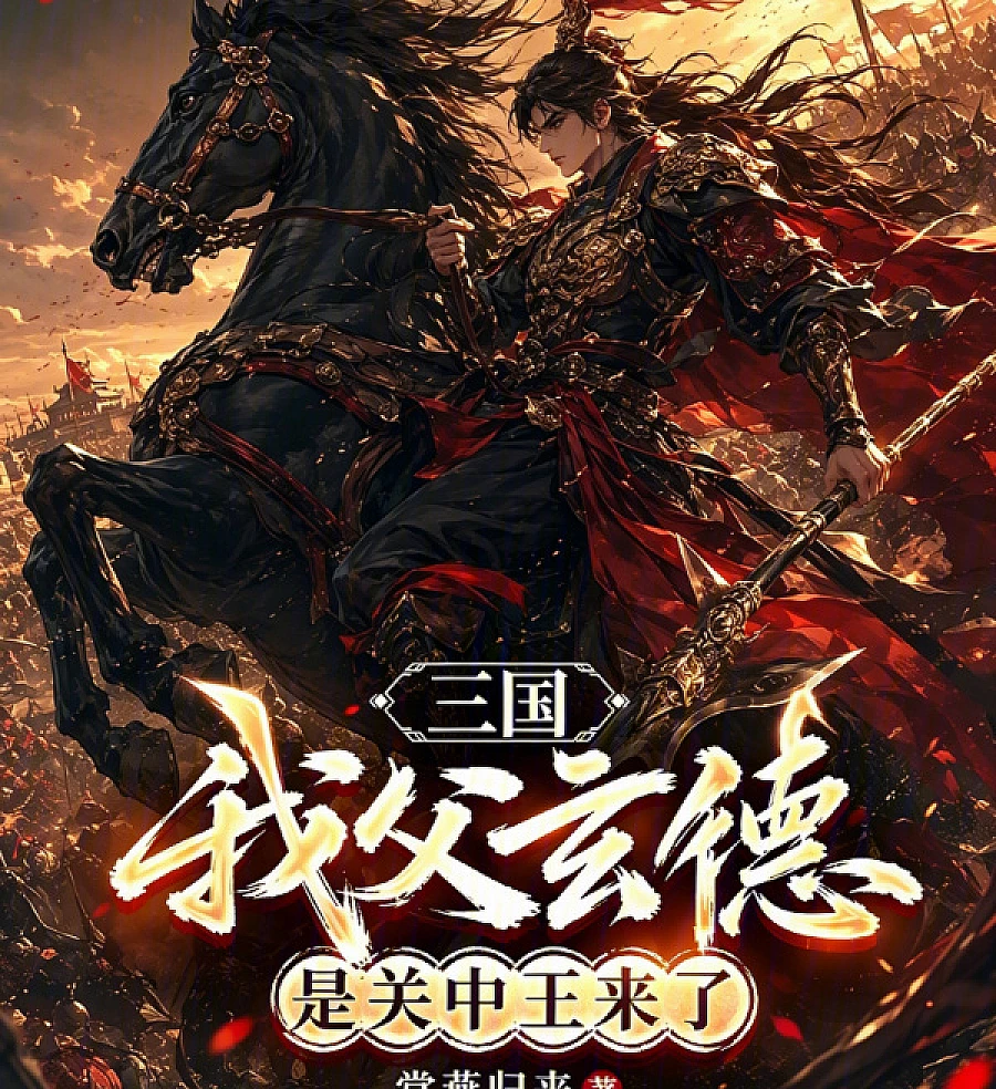 Cover image for Three Kingdoms: My Father Xuande, the King of Guanzhong Has Arrived (Três Reinos: Meu Pai Xuande, o Rei de Guanzhong Chegou; Троецарствие: Мой отец Сюаньдэ, Король Гуаньчжуна прибыл; Tam Quốc: Phụ Thân Ta Là Huyền Đức, Vương Quan Trung Đã Đến; Tiga Kerajaan: Ayahku Xuande, Raja Guanzhong Telah Tiba; Tres Reinos: Mi Padre Xuande, el Rey de Guanzhong Ha Llegado; Sānguó: Wǒ Fù Xuándé, Shì Guānzhōng Wáng Lái Le; 三国：我父玄德，是关中王来了)