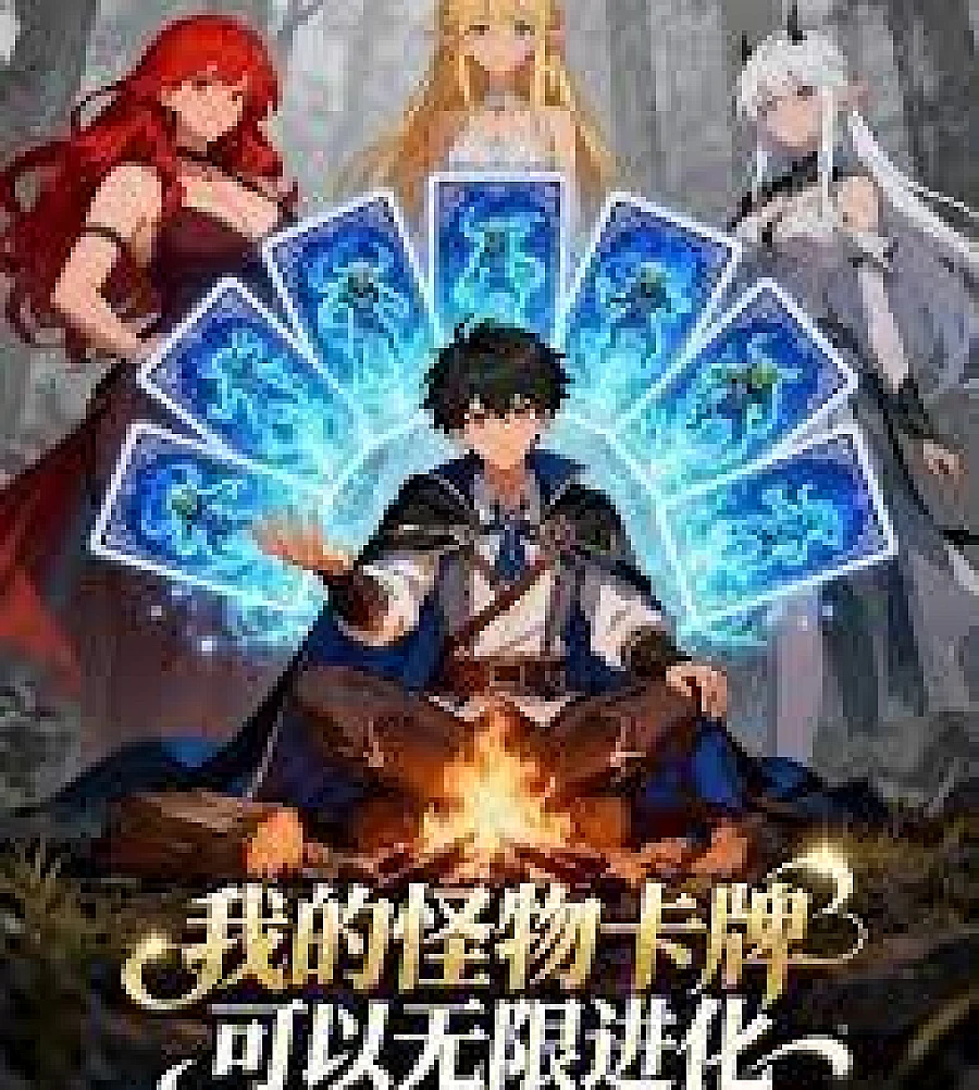 Cover image for My monster cards can evolve infinitely. (我的怪物卡牌可以无限进化)