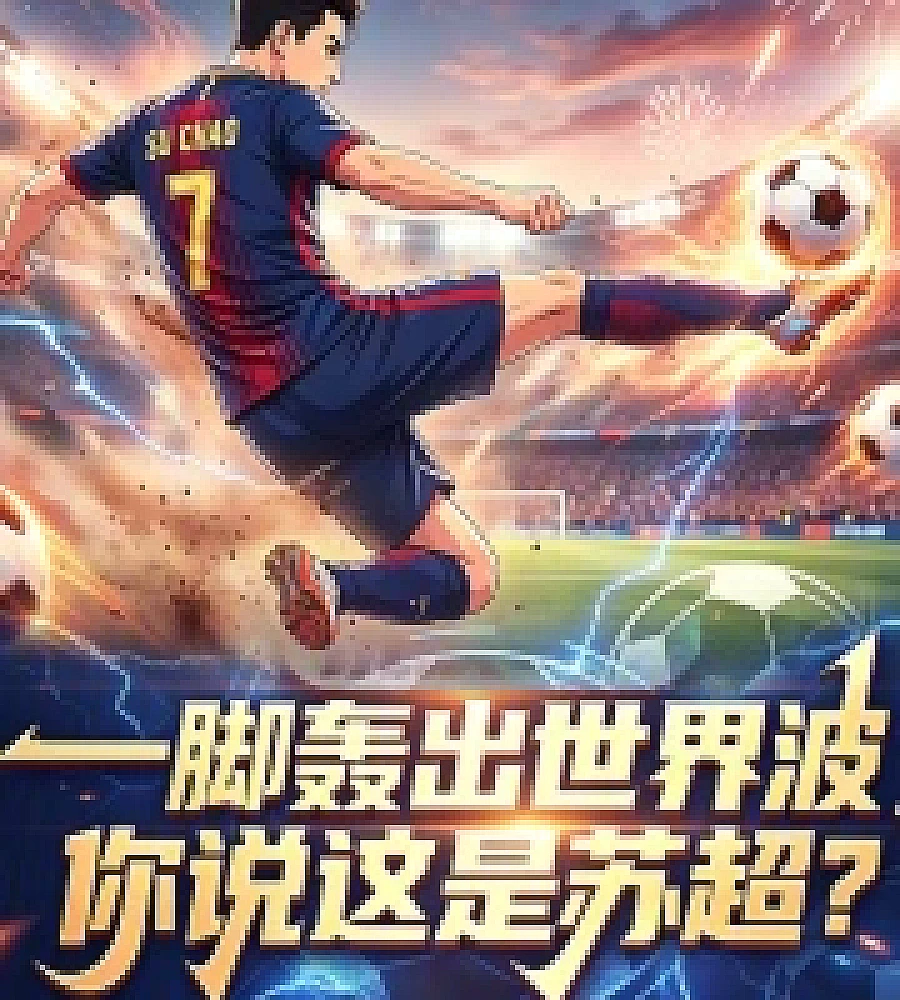 Cover image for He unleashed a world-class goal with a single kick; you're saying this is Su Chao? (一脚轰出世界波，你说这是苏超？)