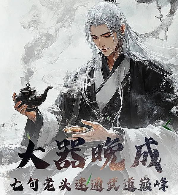 Cover image for Late Bloomer: A Seventy-Year-Old Grandpa Speedruns the Peak of Martial Arts! (Florescimento Tardio: Um Velho de Setenta Anos Acelera Rumo ao Topo das Artes Marciais!; Поздний расцвет: Семидесятилетний старик стремительно покоряет вершину боевых искусств!; Muộn Mà Còn Vĩ Đại: Ông Già Bảy Mươi Tuổi Chinh Phục Đỉnh Cao Võ Đạo Tốc Độ Thần Tốc!; Pendatang Terlambat: Kakek Tujuh Puluh Tahun Menguasai Puncak Bela Diri dengan Cepat!; El triunfo tardío: ¡Un anciano de setenta años alcanza la cima marcial a toda velocidad!; Dàqì Wǎnchéng: Qīxún Lǎotóu Sùtōng Wǔdào Zhīfēng!; 大器晚成：七旬老头速通武道巅峰！)