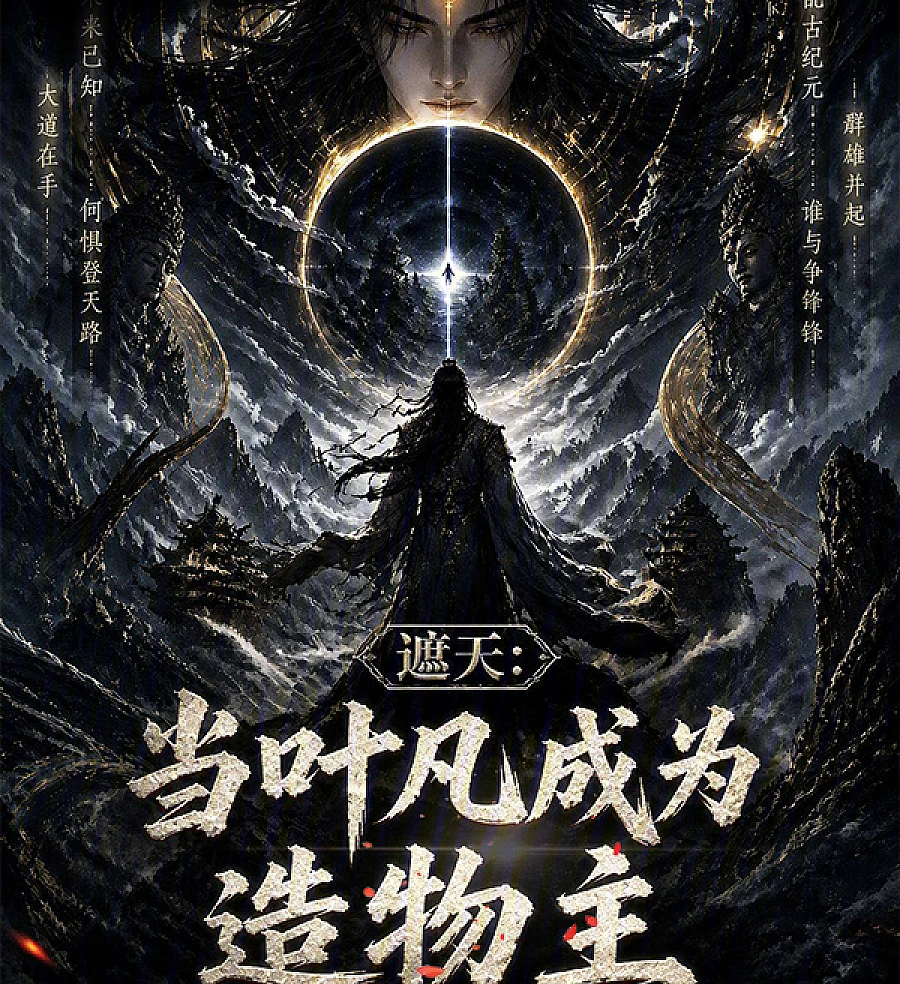 Cover image for Shrouding the Sky: When Ye Fan Becomes the Creator (Encobrindo o Céu: Quando Ye Fan se Torna o Criador; Сокрытие Неба: Когда Е Фань становится Творцом; Già Thiên: Khi Diệp Phàm Trở Thành Đấng Tạo Hóa; Menutupi Langit: Ketika Ye Fan Menjadi Sang Pencipta; Cubriendo el Cielo: Cuando Ye Fan se Convierte en el Creador; Zhetian: Dang Ye Fan Chengwei Zaowuzhu; 遮天：当叶凡成为造物主)