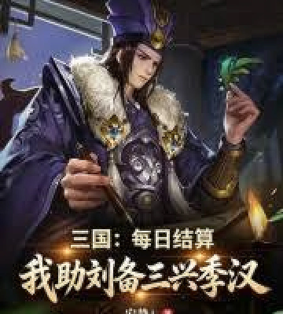 Cover image for Three Kingdoms: Daily settlement helps Liu Bei revive the Shu Han dynasty. (三国：每日结算我助刘备三兴季汉)