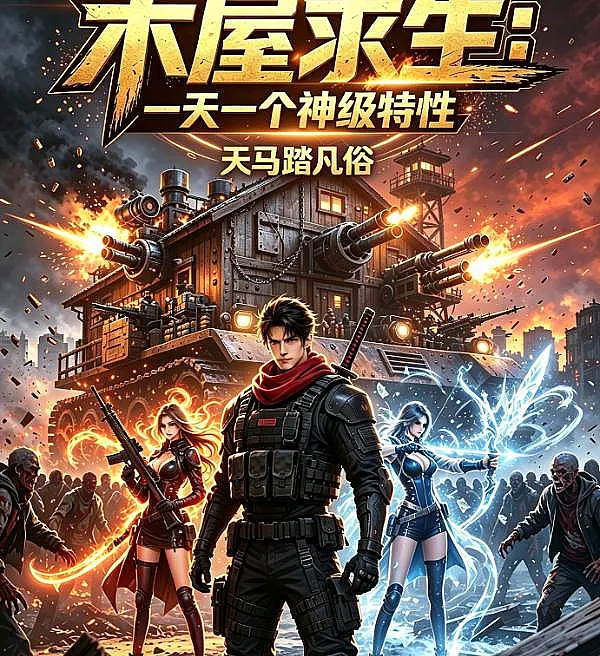 Cover image for Cabin Survival: One Divine Trait Per Day (Sobrevivência na Cabana: Um Traço Divino por Dia; Выживание в хижине: одна божественная способность в день; Sinh Tồn Trong Nhà Gỗ: Một Đặc Tính Thần Cấp Mỗi Ngày; Bertahan Hidup di Kabin: Satu Sifat Ilahi Setiap Hari; Supervivencia en la Cabaña: Un Rasgo Divino al Día; Mùwū Qiúshēng: Yī Tiān Yīgè Shénjí Tèxìng; 木屋求生：一天一个神级特性)