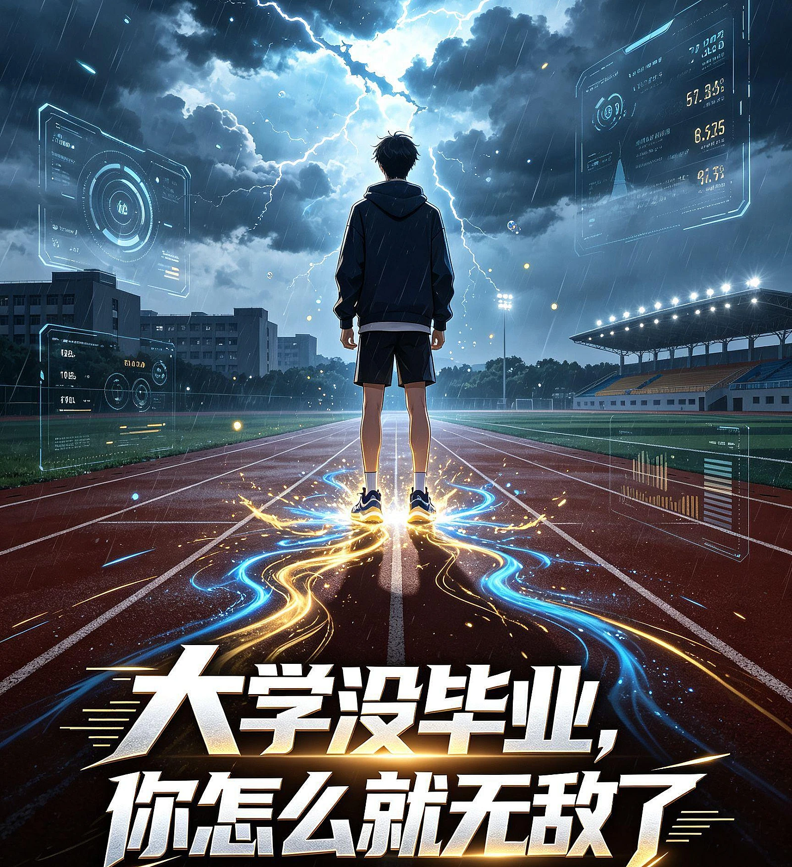 Cover image for Undefeatable Without a College Degree (大学没毕业，你怎么就无敌了)