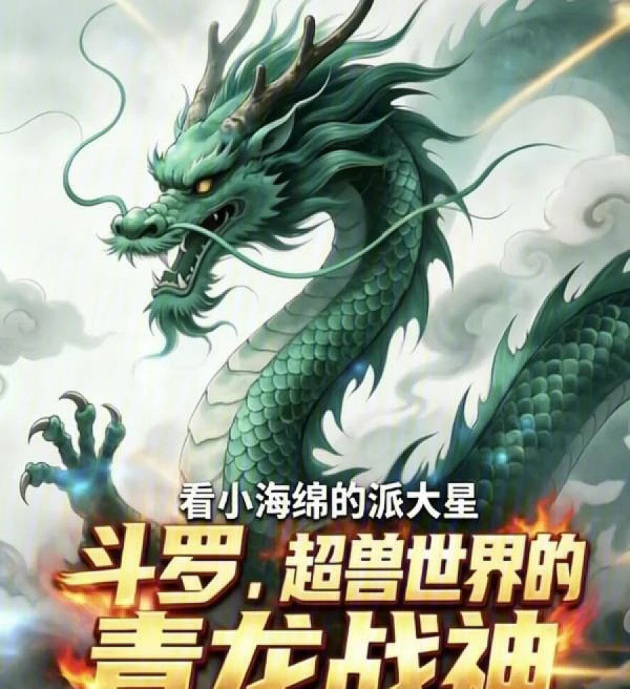 Cover image for Douluo: The Green Dragon God of War in the Super Beast World (斗罗，超兽世界的青龙战神)