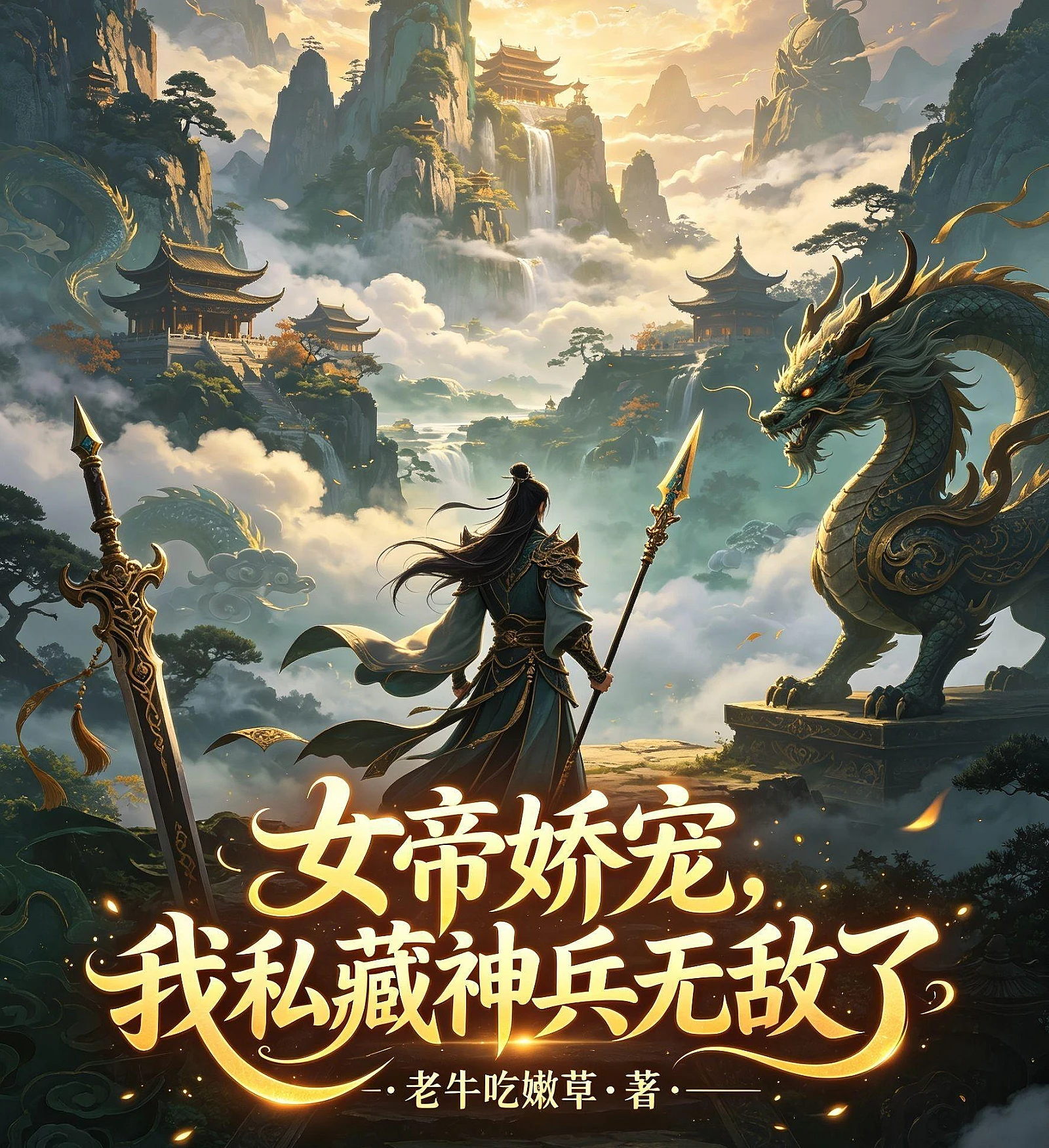 Cover image for Pampered by the Empress: My Secret Arsenal Makes Me Invincible (女帝娇宠，我私藏神兵无敌了)