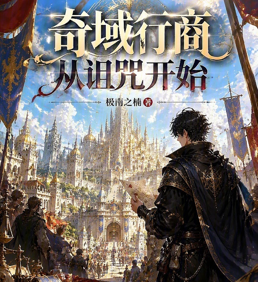 Cover image for Trader in Qiyu Begins with the Curse (奇域行商从诅咒开始)