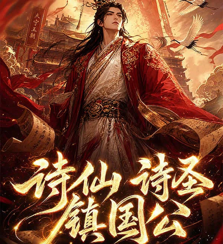 Cover image for From Outcast to Immortal Sage: The Rise of Chen Chang'an (诗仙，诗圣，镇国公！)