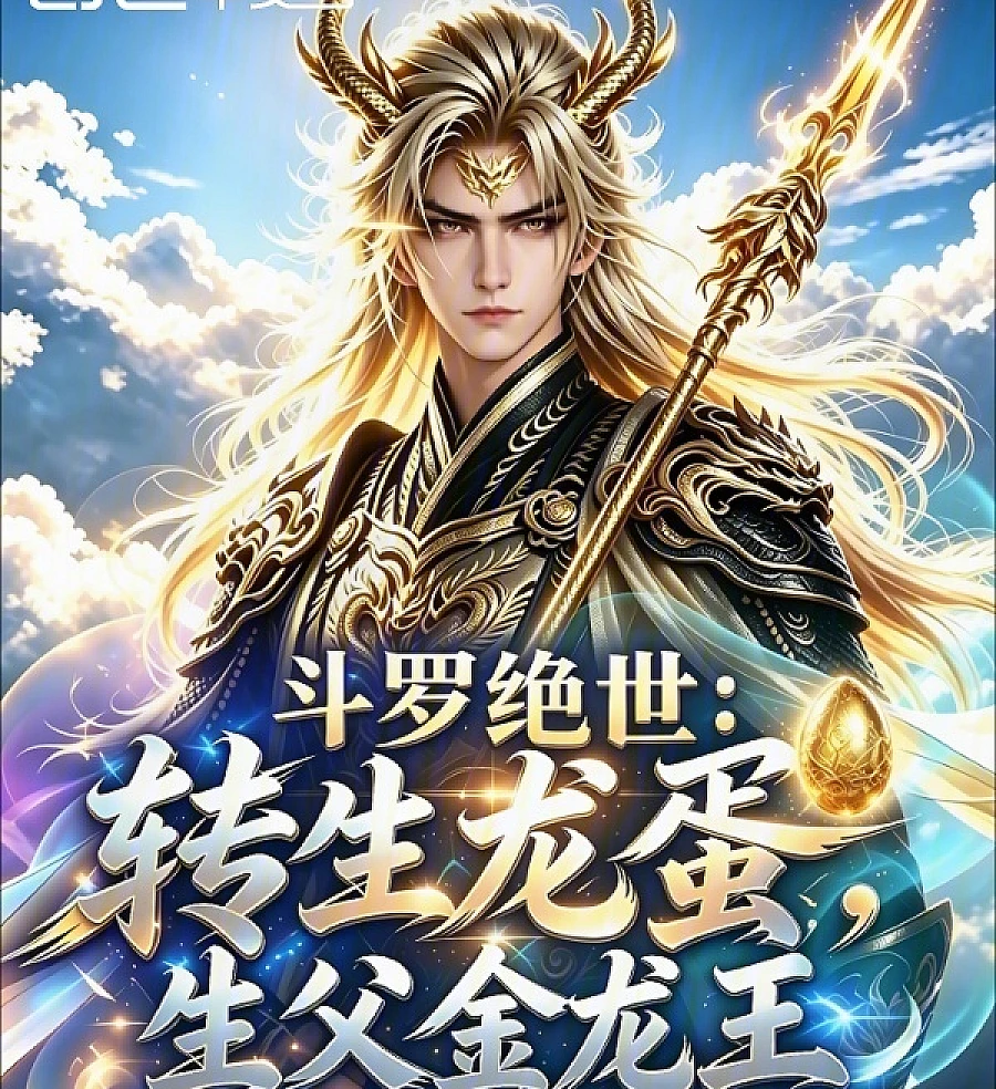 Cover image for Douluo Peerless: Reborn as the Golden Dragon King's Son (斗罗绝世：转生龙蛋，生父金龙王)