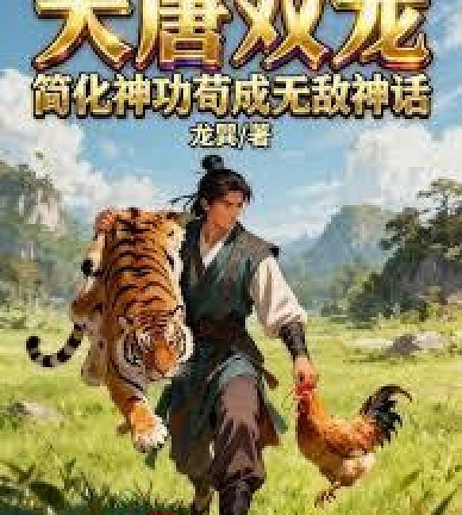 Cover image for Twin Dragons of the Tang Dynasty: Simplified Divine Skills Lead to an Invincible Myth (大唐双龙：简化神功苟成无敌神话)