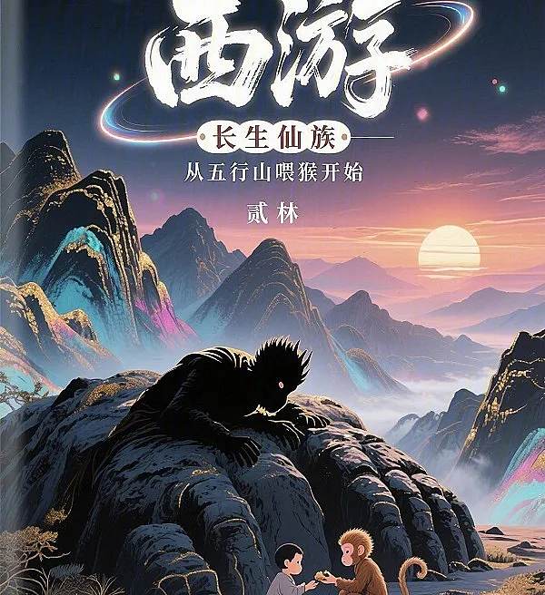 Journey to the West: The Immortal Clan Begins by Feeding the Monkey Under Wuzhi Mountain