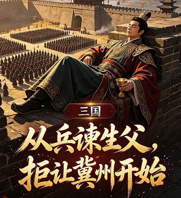 Cover image for Three Kingdoms: Refusing to Cede Jizhou (Três Reinos: Recusando Ceder Jizhou; Троецарствие: Отказ Уступать Цзичжоу; Tam Quốc: Cự Tuyệt Nhượng Ký Châu; Tiga Kerajaan: Menolak Menyerahkan Jizhou; Tres Reinos: Negativa a Ceder Jizhou; Sānguó: Cóng Bīng Jiàn Shēng Fù, Jù Ràng Jìzhōu Kāishǐ; 三国：从兵谏生父，拒让冀州开始)