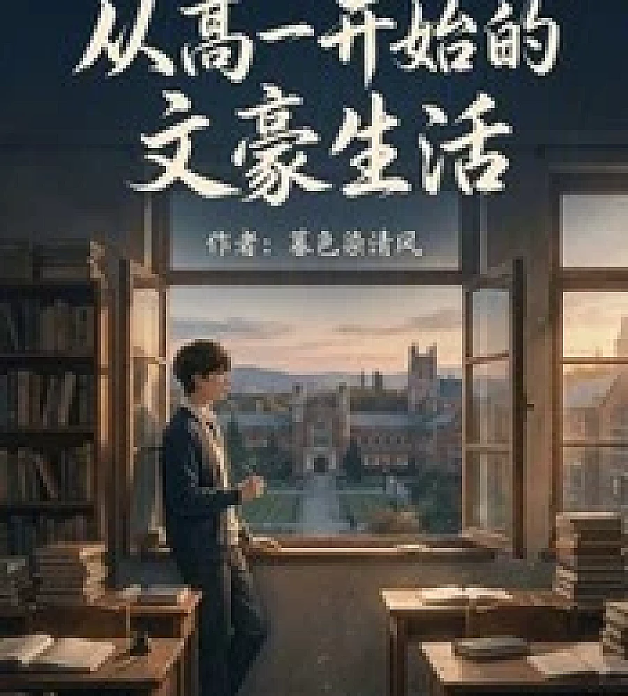 Cover image for A Literary Life Starting from the First Year of High School (从高一开始的文豪生活)