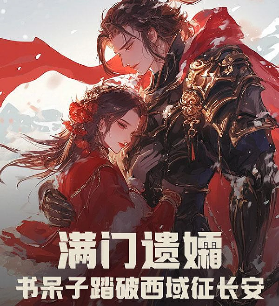 Cover image for A Family of Widows: A Bookworm's March to Chang'an (满门遗孀：书呆子踏破西域征长安)