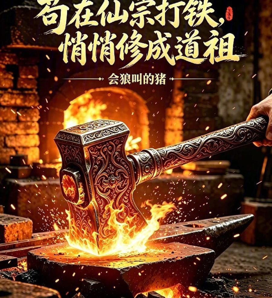Cover image for The Iron Forger's Ascent to Taoist Patriarch (苟在仙宗打铁，悄悄修成道祖)