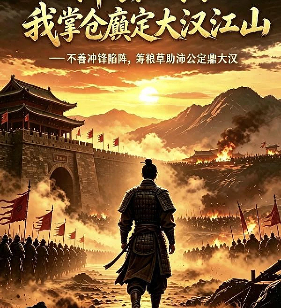 Cover image for Soldier of Peixian: Securing the Han Dynasty Through the Granary (Soldado de Peixian: Garantindo a Dinastia Han pelo Celeiro; Солдат из Пэйсяня: Управляя амбарами, я определяю судьбу империи Хань; Binh Sĩ Peixian: Định Giang Sơn Đại Hán Từ Kho Lương; Prajurit Peixian: Mengamankan Dinasti Han dari Lumbung Padi; Soldado de Peixian: Asegurando la Dinastía Han desde el Granero; Pèixiàn Xiǎobīng: Wǒ Zhǎng Cānglǐn Dìng Dàhàn Jiāngshān; 沛县小兵：我掌仓廪定大汉江山)