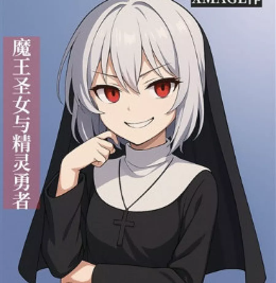 Cover image for The Fake Saintess and the Elf Warrior (冒牌圣女与精灵勇者)