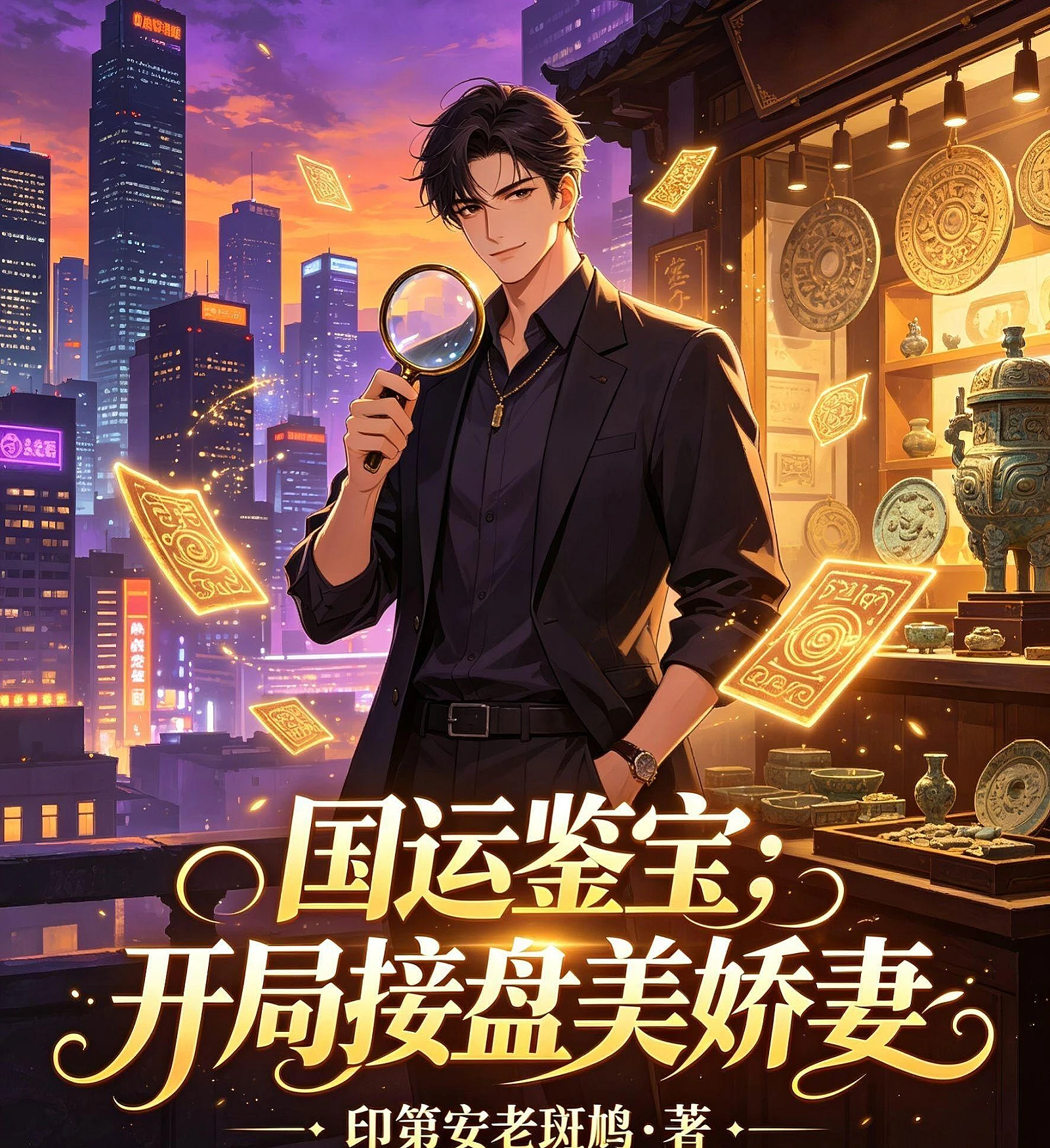 国运鉴宝；开局接盘美娇妻