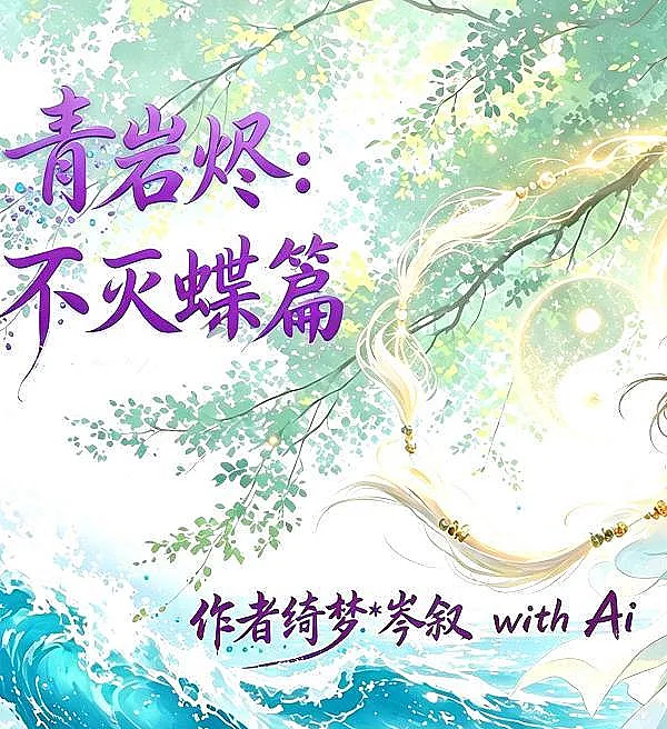 Cover image for Qingyan Ember: The Immortal Butterfly Chapter (Qingyan Ember: O Capítulo da Borboleta Imortal; Цинъянь Эмбер: Глава о Бессмертной Бабочке; Thanh Nham Tận: Chương Bướm Bất Diệt; Qingyan Ember: Babang Kupu-Kupu Abadi; Qingyan Ember: El Capítulo de la Mariposa Inmortal; Qing Yan Jin: Bu Mie Die Pian; 青岩烬：不灭蝶篇)