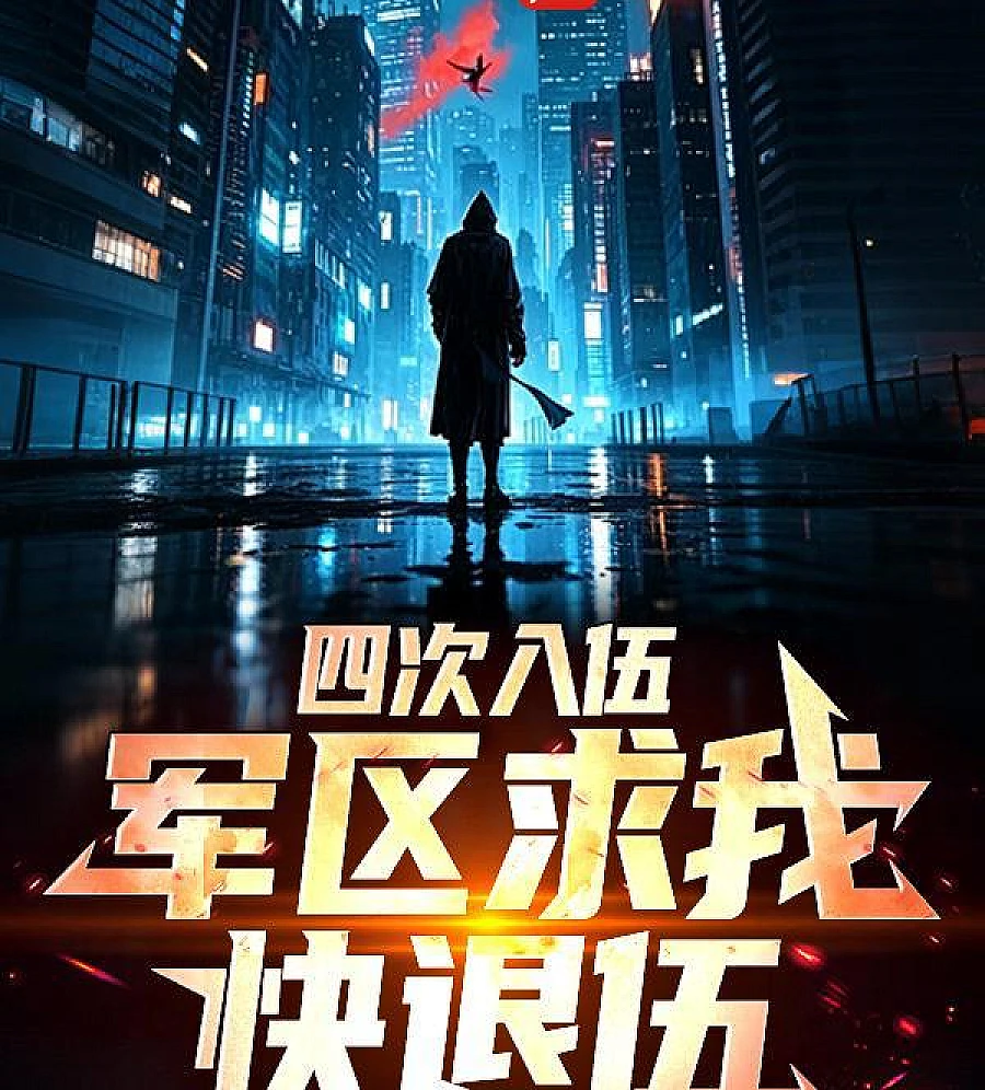 Cover image for Four Times in, Four Times Out: The Reluctant Return to the Military (四次入伍，军区求我快退伍)