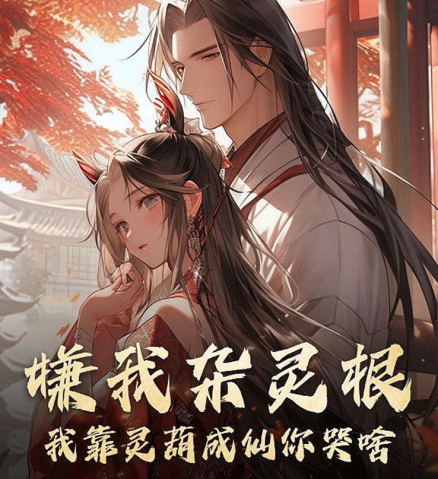 Cover image for Ascending with the Spirit Gourd (嫌我杂灵根？我靠灵葫成仙你哭啥！)