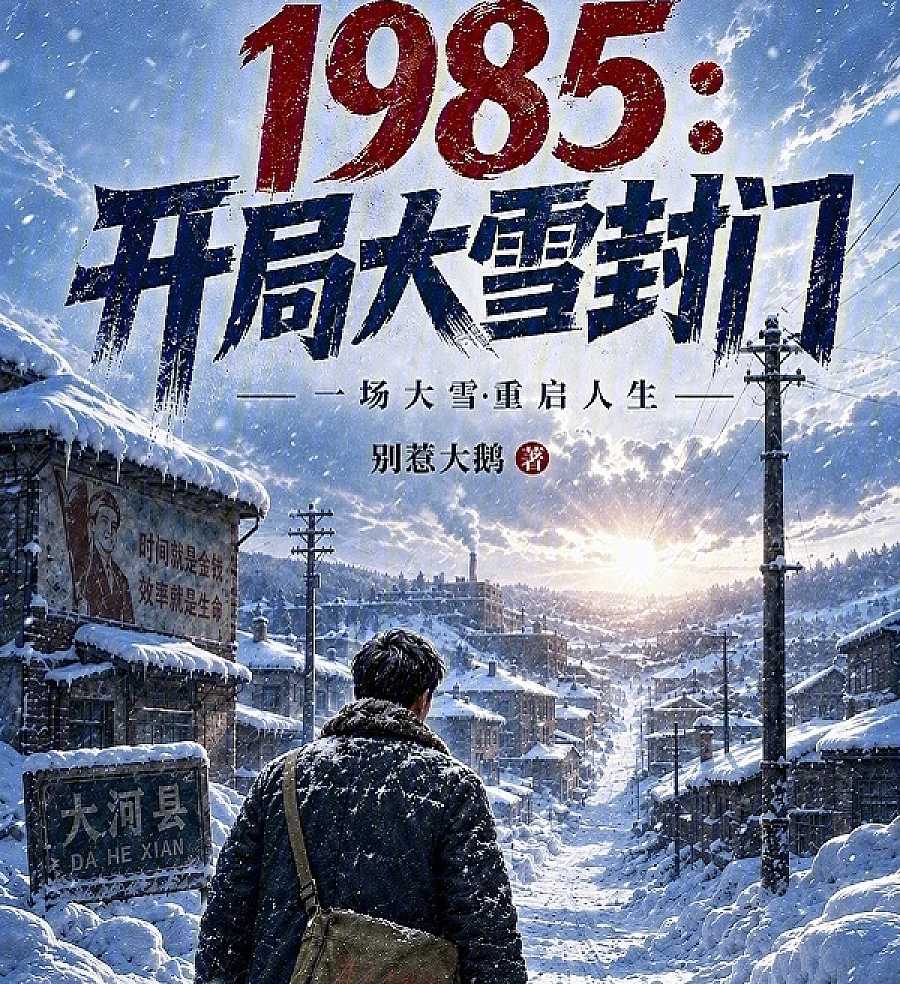 Cover image for 1985: Heavy Snow Sealed the Door (1985：开局大雪封门)