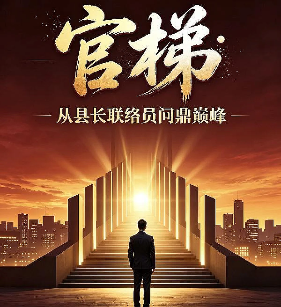 Cover image for The Official Ladder: From County Magistrate Liaison Officer to the Top (官梯：从县长联络员问鼎巅峰)