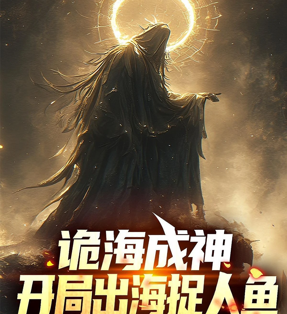 Cover image for The Mysterious Sea Becomes a God and Goes Out to Catch Mermaids at the Beginning (诡海成神，开局出海捉人鱼)