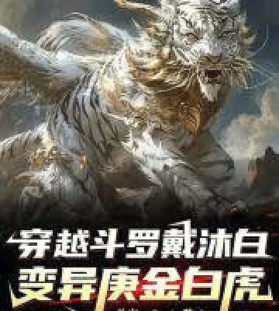 Cover image for Transmigrating into Douluo Continent as Dai Mubai, a mutated Gengjin White Tiger (穿越斗罗戴沐白，变异庚金白虎)