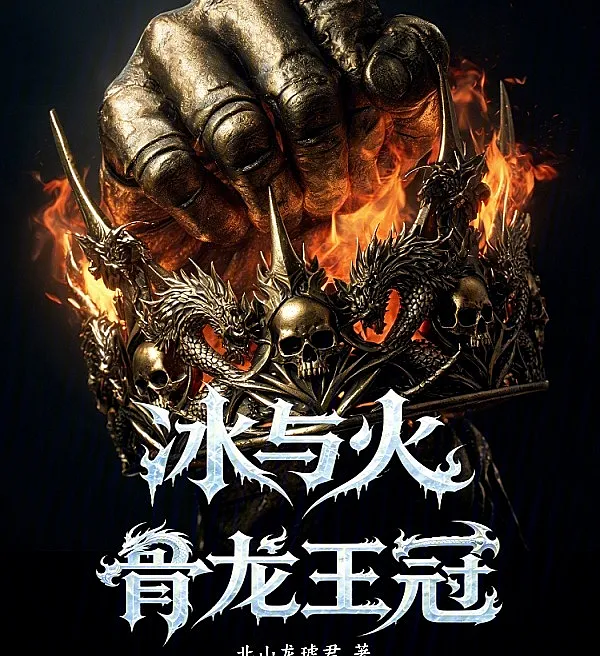 Cover image for Ice and Fire: Crown of the Bone Dragon (Gelo e Fogo: Coroa do Dragão Osso; Лёд и Пламя: Корона Костяного Дракона; Băng và Hỏa: Vương Miện Rồng Xương; Es dan Api: Mahkota Naga Tulang; Hielo y Fuego: Corona del Dragón Hueso; Bīng yǔ huǒ: Gǔ Lóng Wáng Guān; 冰与火：骨龙王冠)