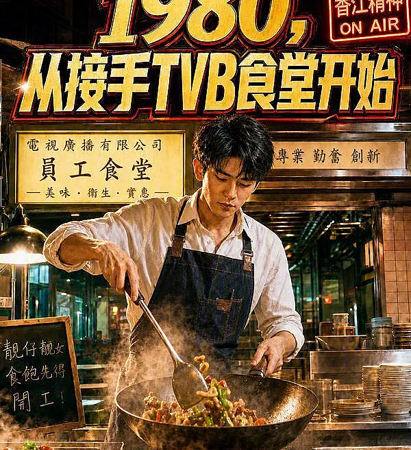 1980: Starting as the Chef of TVB’s Canteen